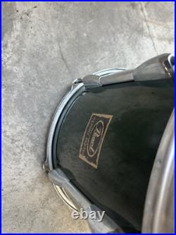 Used Partial Pearl Export 4pc Drum Set Black Good San diego local Pick Up OB