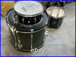 Used Partial Pearl Export 4pc Drum Set Black Good San diego local Pick Up OB
