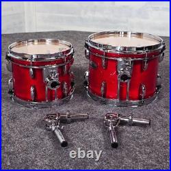 Used Pearl Professional Maple 5pc Drum Set Sequoia Red Very Good