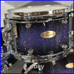 Used Pearl Reference One 4pc Drum Set Purple Craze II Excellent-DCP