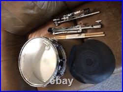 Used Pearl Student Snare Drum Kit with Backpack Case in Good Condition