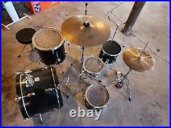 Used Percussion Plus PP4100BK 5-piece drum set