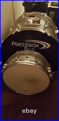 Used Percussion Plus PP4100BK 5-piece drum set-open box