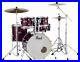 Used-Red-pearl-export-drum-set-with-Zildjian-Hihat-Ride-and-Crashes-01-mhi