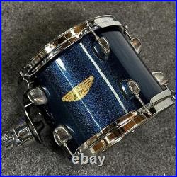 Used SPL 4pc Drum Set Blue Sparkle Very Good-DCP