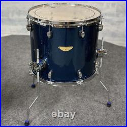 Used SPL 4pc Drum Set Blue Sparkle Very Good-DCP