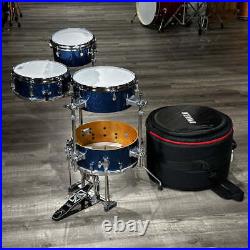 Used Tama Cocktail-JAM 4pc Shell Pack Indigo Sparkle Very Good-DCP