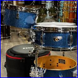 Used Tama Cocktail-JAM 4pc Shell Pack Indigo Sparkle Very Good-DCP