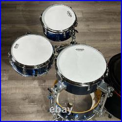 Used Tama Cocktail-JAM 4pc Shell Pack Indigo Sparkle Very Good-DCP