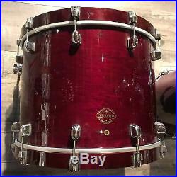 Used Tama Starclassic Maple 5pc Drum Set Purple Lacquer