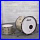 Used-Vintage-Ludwig-2pc-Drum-Set-Silver-Sparkle-Good-01-mt