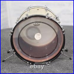 Used Vintage Ludwig 2pc Drum Set Silver Sparkle Good