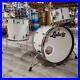 Used-Vintage-Ludwig-3pc-Drum-Set-White-Cortex-Very-Good-DCP-01-vvs