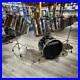 Used-Vintage-Ludwig-7pc-Stainless-Steel-Drum-Set-withMaple-Bass-Drum-Good-DCP-01-ms