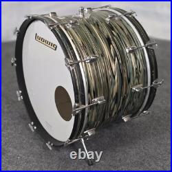 Used Vintage Ludwig Standard 4pc Drum Kit Strata Finish Good