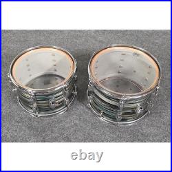 Used Vintage Ludwig Standard 4pc Drum Kit Strata Finish Good