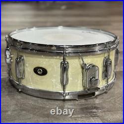 Used Vintage Slingerland 4pc Drum Set White Marine Pearl Fair-DCP