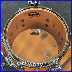 Used Yamaha Absolute Hybrid 3pc Drum Set 20/10/14 Vintage Natural Very Good