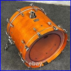 Used Yamaha Absolute Hybrid 3pc Drum Set 20/10/14 Vintage Natural Very Good