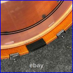 Used Yamaha Absolute Hybrid 3pc Drum Set 20/10/14 Vintage Natural Very Good