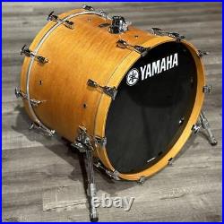 Used Yamaha Absolute Hybrid 6pc Drum Set Vintage Natural Very Good-DCP