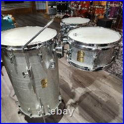 Used Yamaha Club Jordan Cocktail Kit Silver Sparkle Good