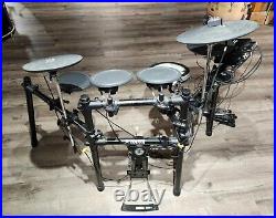 Used Yamaha DTX502 Electronic Drum Set withAmp, Pedal, & Throne
