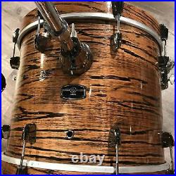 Used Yamaha Live Custom Hybrid 4pc Jazz Drum Set Uzu Natural
