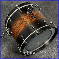 Used Yamaha Live Custom Hybrid Oak 5pc Drum Set Uzu Earth Sunburst-DCP