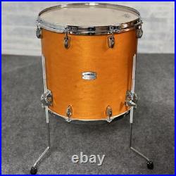 Used Yamaha Tour Custom Maple 4pc Drum Set with22BD Caramel Satin-DCP