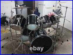 Used complete drum sets with cymbals