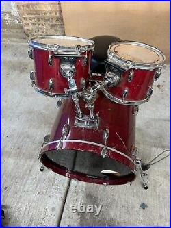 Used pearl drum set with sit, hardware and bags (Local Pick Up Only) No shipping