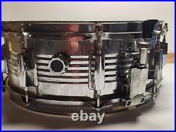 Used snare drum set piece REMO Weather King Ambassador Batter 14.5 diameter