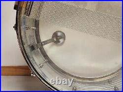 Used snare drum set piece REMO Weather King Ambassador Batter 14.5 diameter