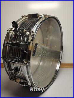 Used snare drum set piece REMO Weather King Ambassador Batter 14.5 diameter