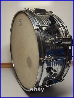 Used snare drum set piece REMO Weather King Ambassador Batter 14.5 diameter