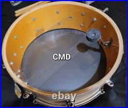 VINTAGE SLINGERLAND 1970s #190 BUDDY RICH TDR 5 PLY 10 LUG SNARE DRUM WMP NICE