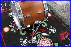 Vintage Sonor 3 Pc. Drum Kit Set Bubinga/rosewood 70's/80's Nice