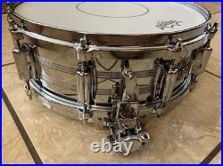 VINTAGE TAMA imperialstar King Beat parallel snare system STEEL DIECAST JAPAN VINTAGE TAMA imperialstar King Beat parallel snare system STEEL DIECAST JAPAN