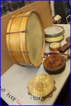 Vintage 1920's Vaudeville Nokes & Nicolai Drum Set