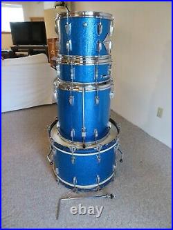 Vintage 1959 Ludwig Transition Badge Super Classic Drumset COB +Buddy Rich Snare