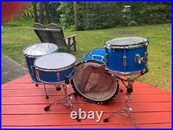 Vintage 1960's Drums Ludwig Club Date Drumset with Snare