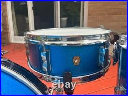 Vintage 1960's Drums Ludwig Club Date Drumset with Snare