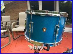 Vintage 1960's Drums Ludwig Club Date Drumset with Snare