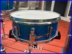 Vintage 1960's Drums Ludwig Club Date Drumset with Snare