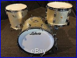 Vintage 1960's Ludwig 13, 16, 22 Super Classic Configuration Players Drum Set