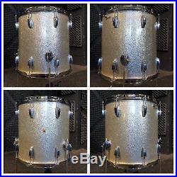 Vintage 1960's Ludwig 13, 16, 22 Super Classic Configuration Players Drum Set