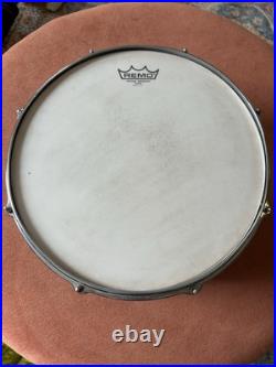 Vintage 1960s Slingerland Concert King Green Sparkle Snare Drum