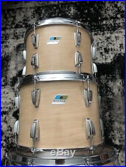 Vintage 1970s Ludwig Maple Cortex Drum Set 3 PLY 13 14 16 22 CLEAN USA Classic