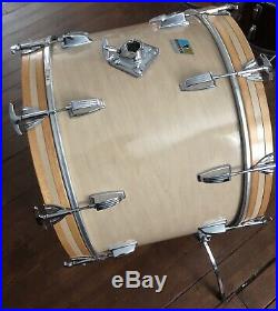Vintage 1970s Ludwig Maple Cortex Drum Set 3 PLY 13 14 16 22 CLEAN USA Classic